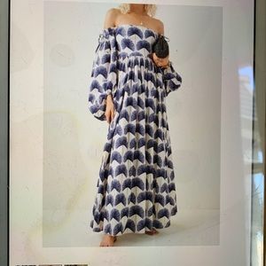 Agua By Agua Bendita Aheli Palma Mangle Noche Maxi Dress XL